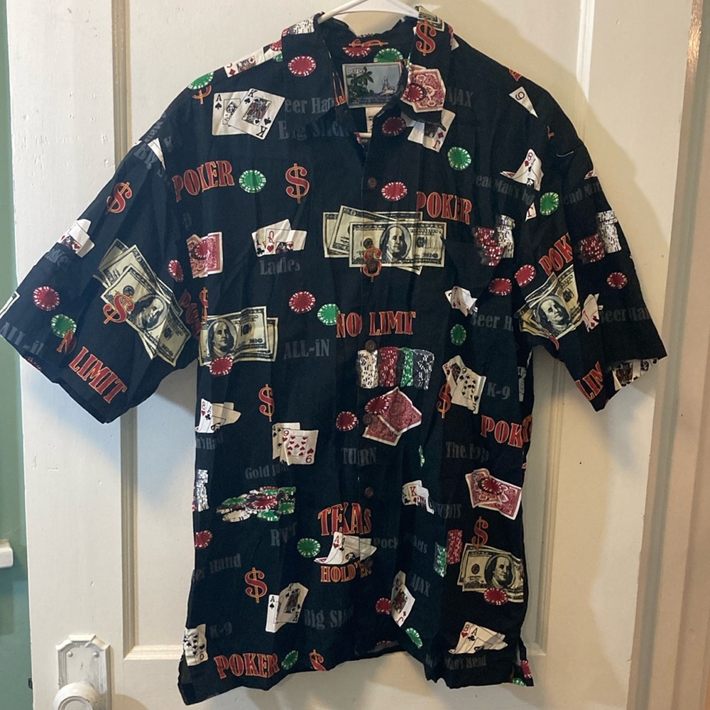 AFTCO Bluewater Poker Button Up